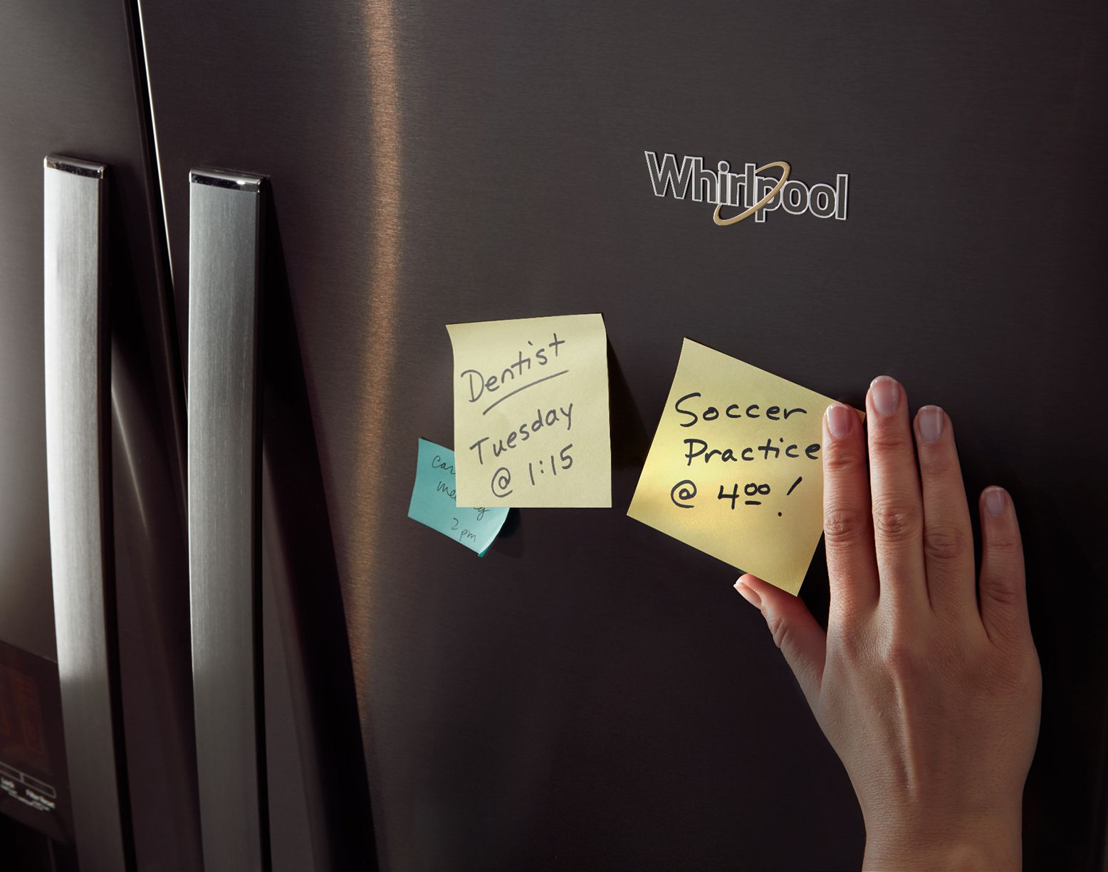 Introducing the new black stainless line from Whirlpool.