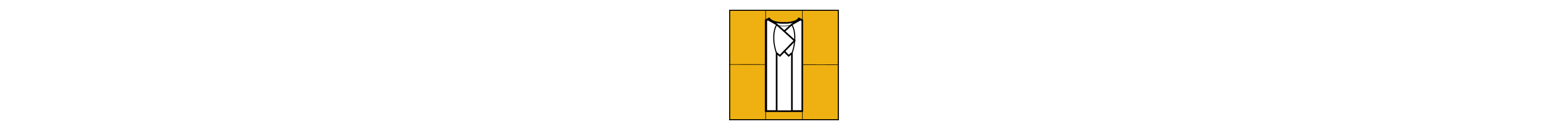 A diagram showing the left side of a T-shirt being folded over.