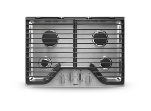 Gas cooktops from Whirlpool.
