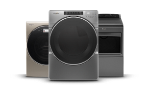 All dryers from Whirlpool.