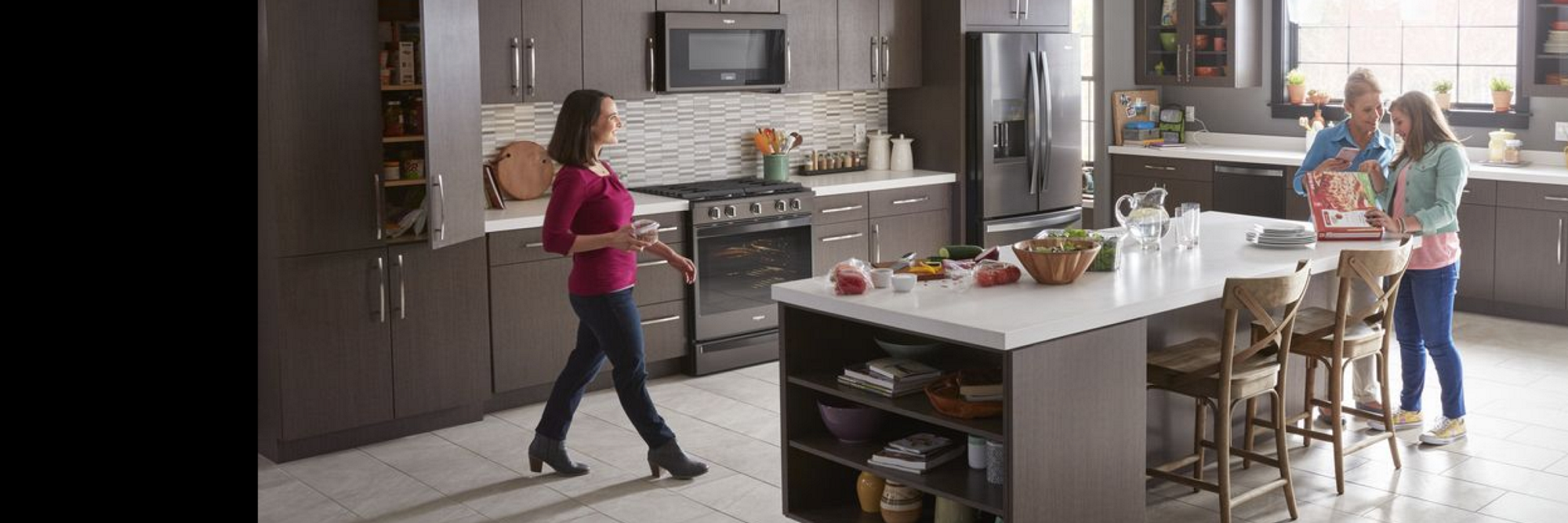 En savoir plus sur la collection d'électroménagers intelligents Whirlpool.