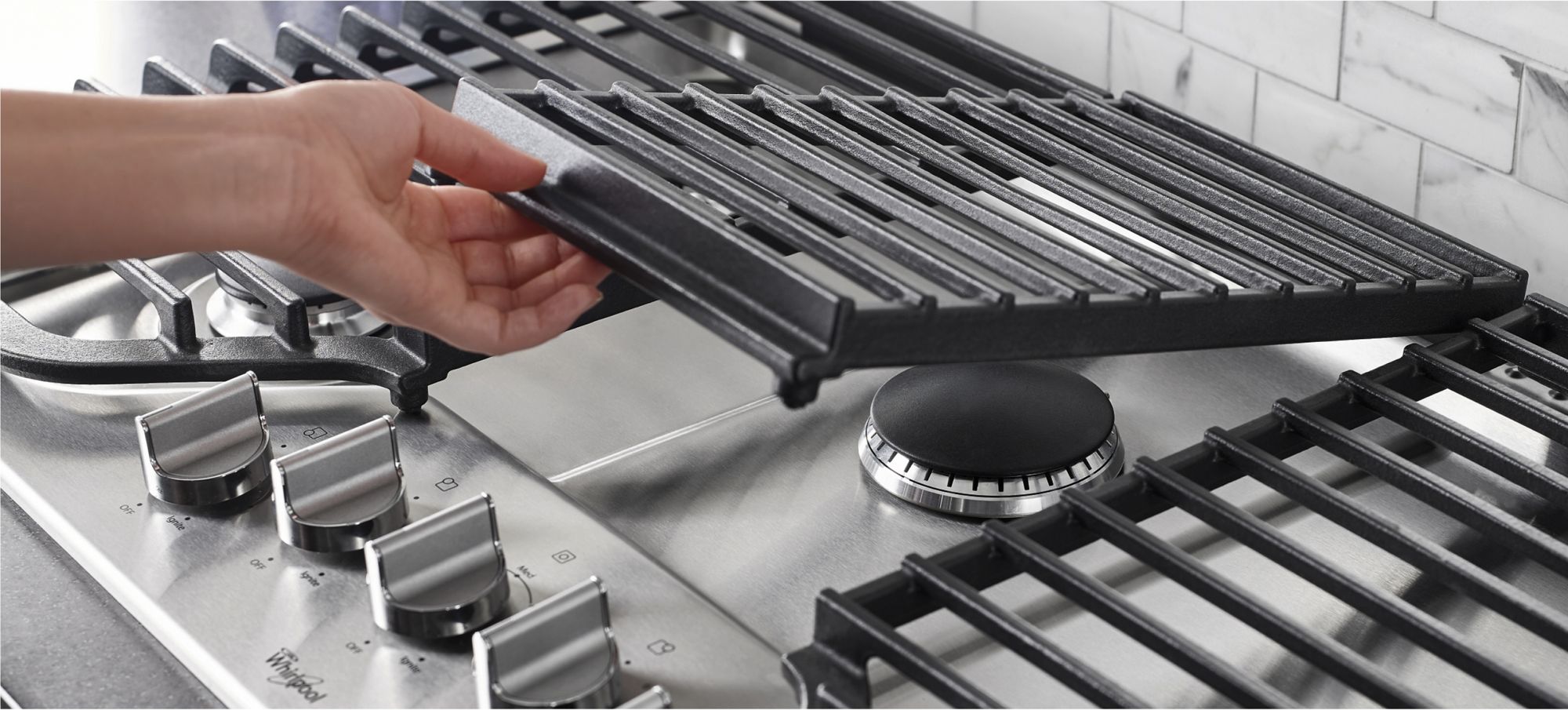 Cooktops Whirlpool Gas