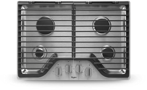 Gas cooktops from Whirlpool.