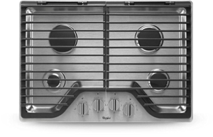 Cooktops Whirlpool 30 Gas Cooktop With Ez 2 Lift Grates