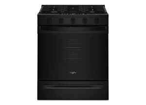 A Whirlpool® 30-inch Gas Smart Range with Air Cooking Technology