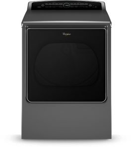 Top Load High Efficiency Electric Dryer with Intuitive Touch Controls