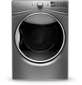 Front Load Electric Dryer with Advanced Moisture Sensing