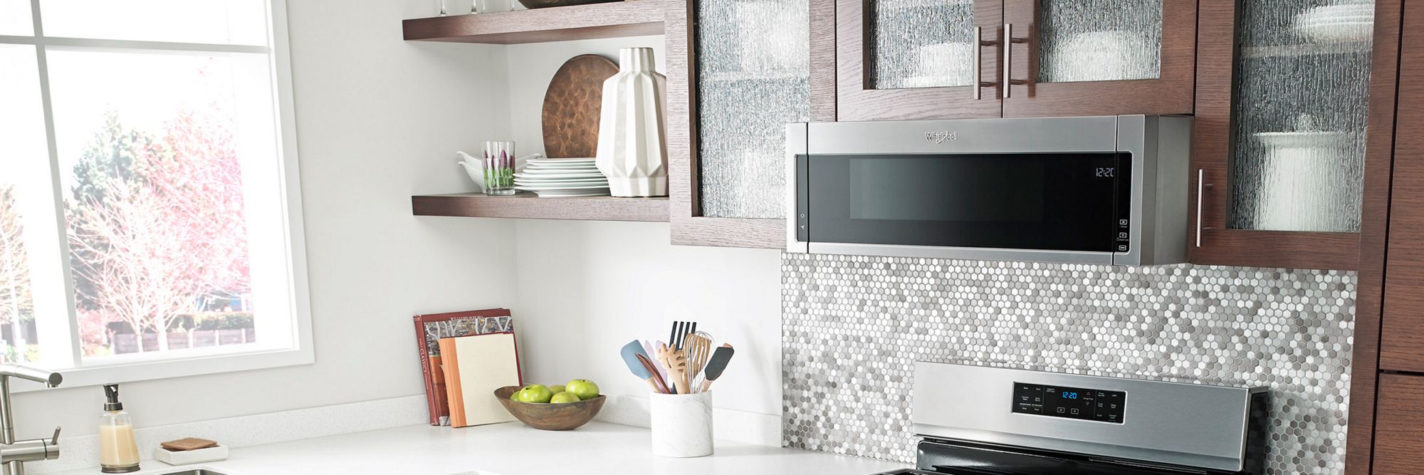 Learn more about kitchen ventilation systems available from Whirlpool.