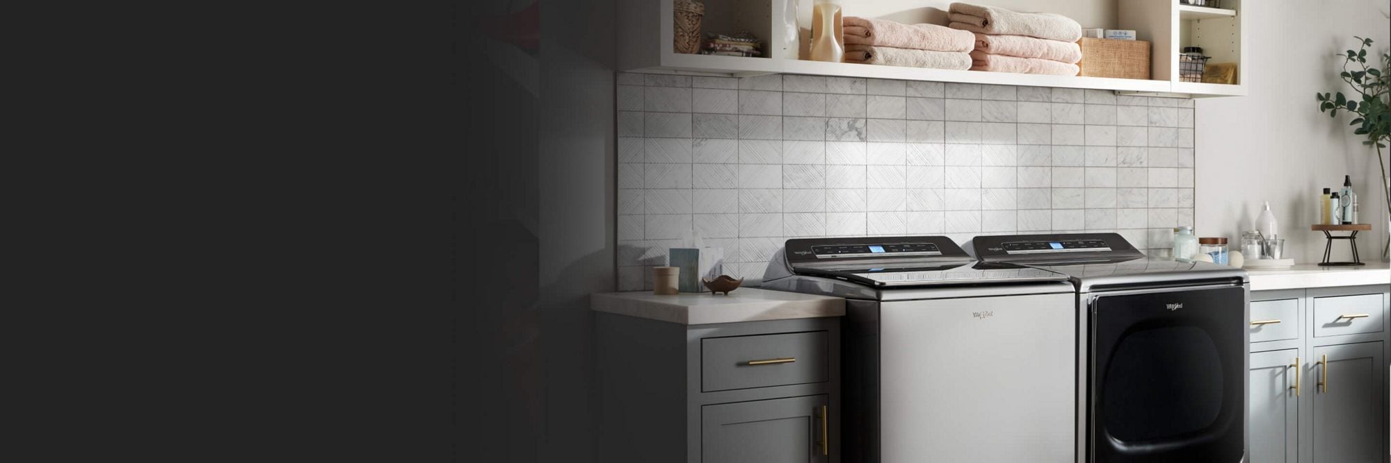 Save steps without sacrificing care with washing machines from Whirlpool.
