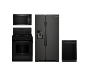 Whirlpool 3 piece appliance package top
