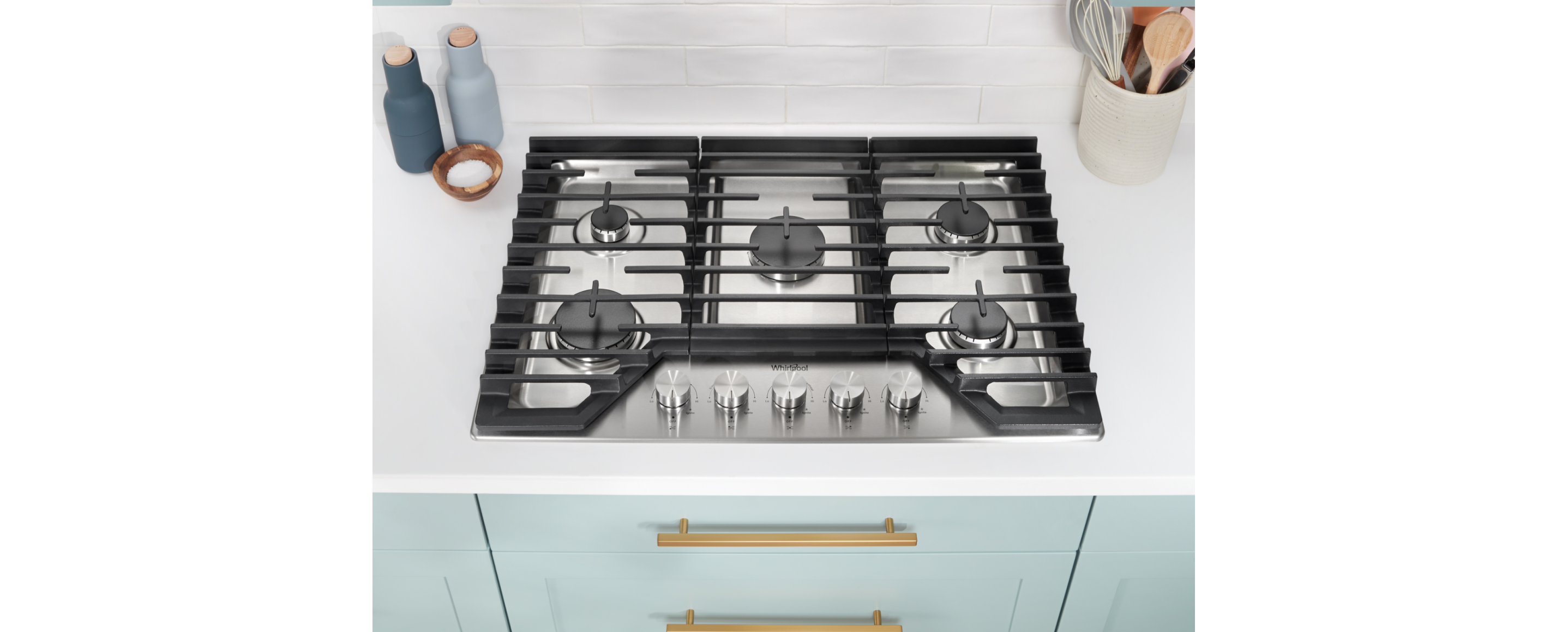 A Whirlpool® Cooktop
