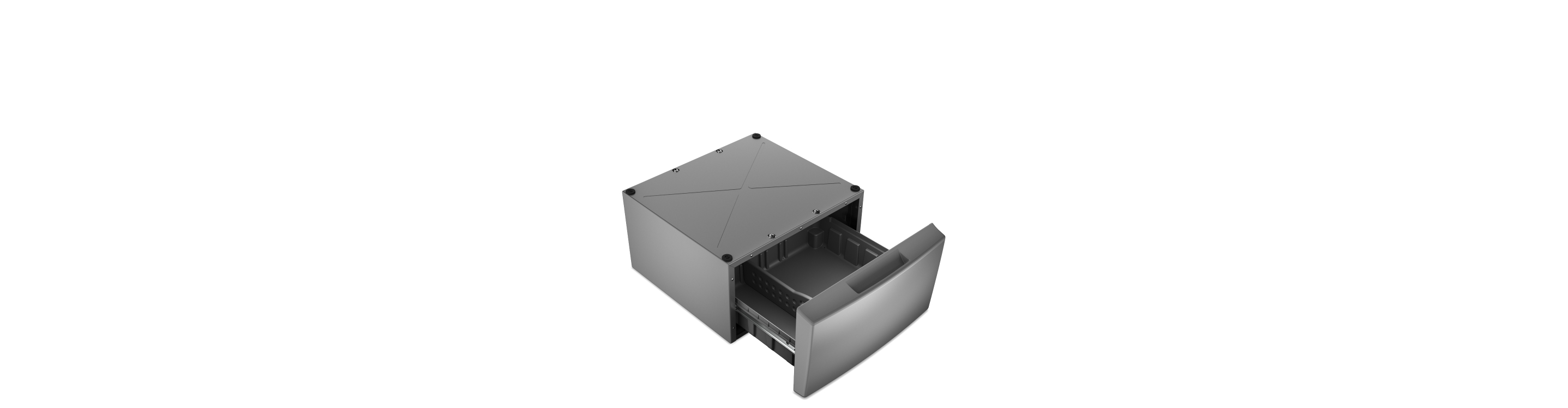 A Whirlpool® Laundry Pedestal