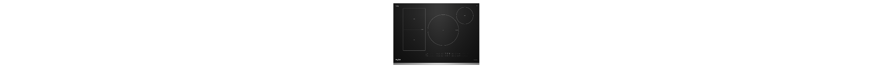 A Whirlpool® Induction Cooktop