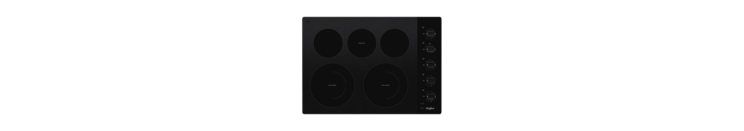 Whirlpool cook hotsell top stove