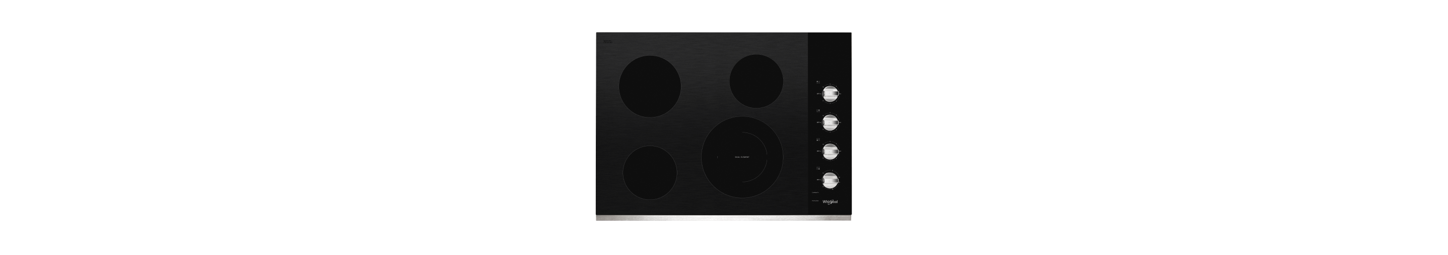 Whirlpool sales cook top