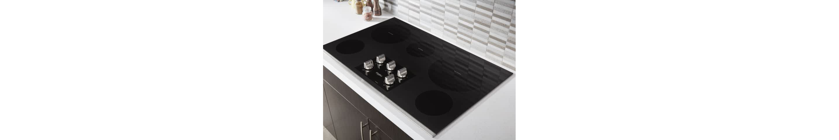 An ADA Compliant Whirlpool® Cooktop in a kitchen