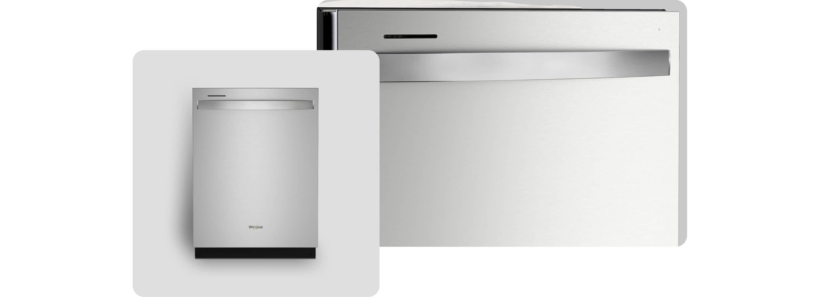 A Whirlpool® Dishwasher with a Fingerprint-Resistant Stainless Finish