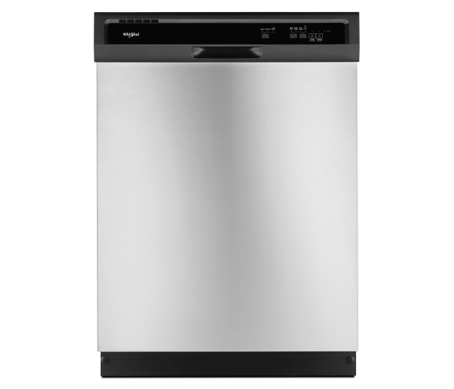 Stainless steel online dishwasher whirlpool
