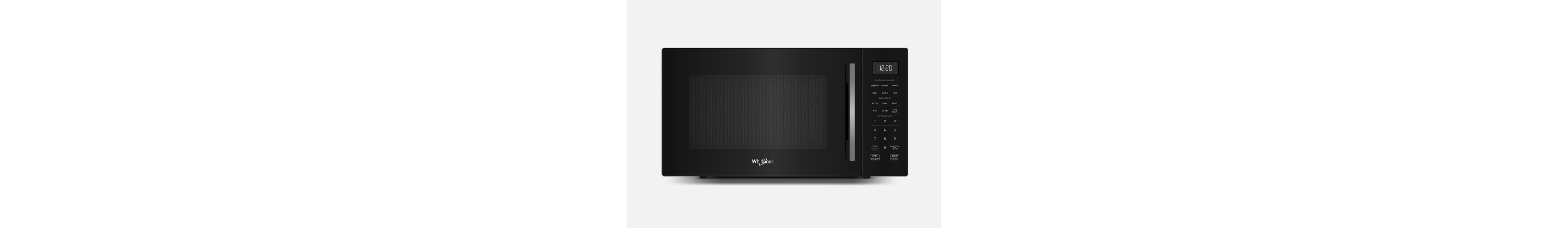 A Whirlpool® Countertop microwave