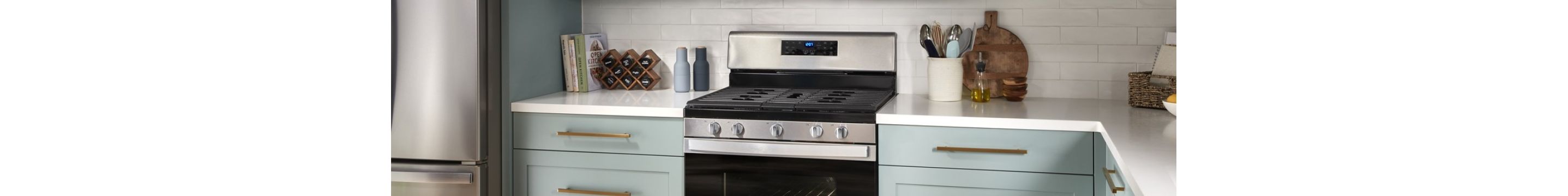 Gas range sales oven whirlpool