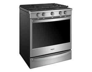 Whirlpool gge388lxs gold 30 stainless steel electric deals smoothtop double oven range