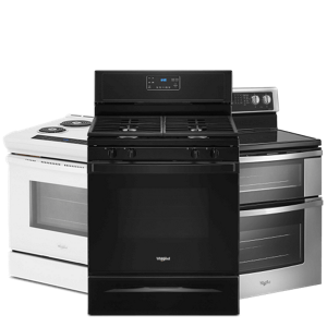 Whirlpool electric gas stove hotsell