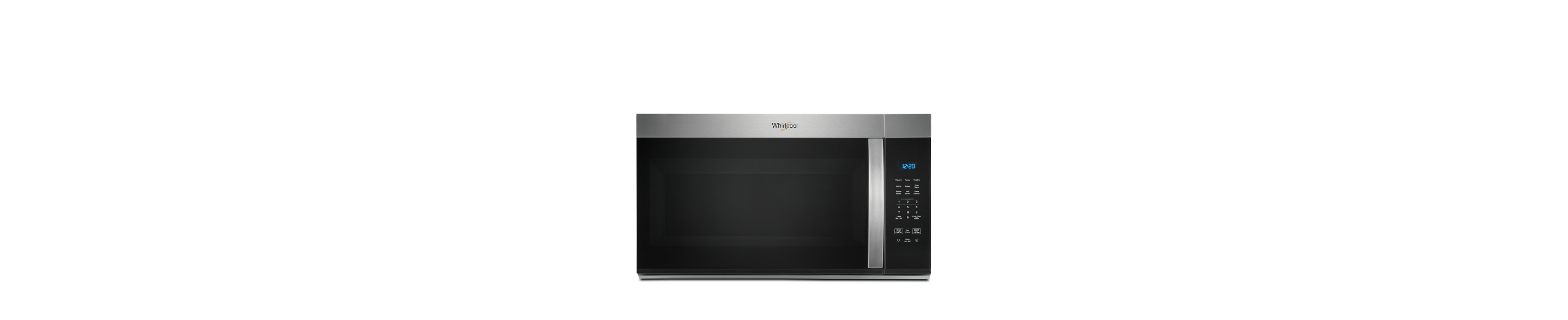 A Whirlpool® Over the Range Microwave