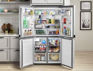 Whirlpool white outlet appliance package