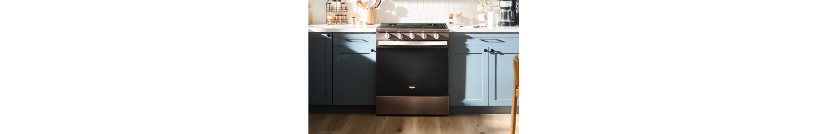 High end whirlpool appliances top