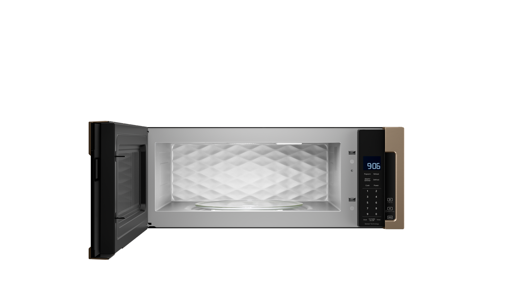 Learn more about Whirlpool's new space-saver microwave.