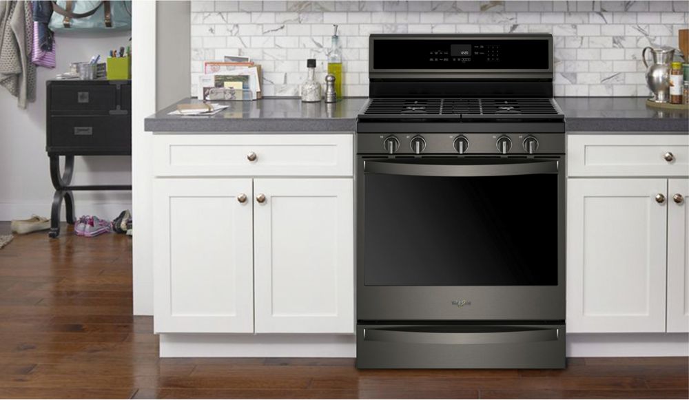 Make dinner faster with top range features like scan-to-cook from Whirlpool.