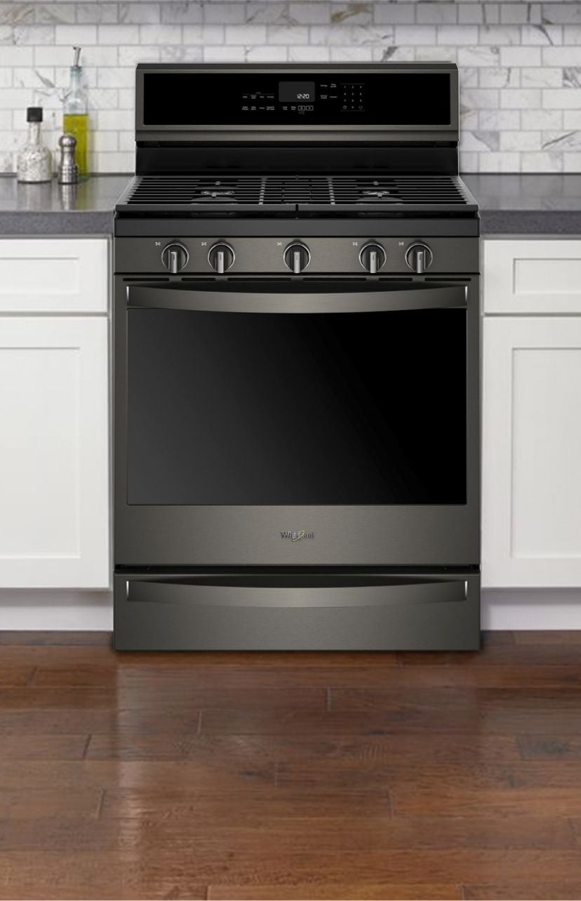Make dinner faster with top range features like scan-to-cook from Whirlpool.