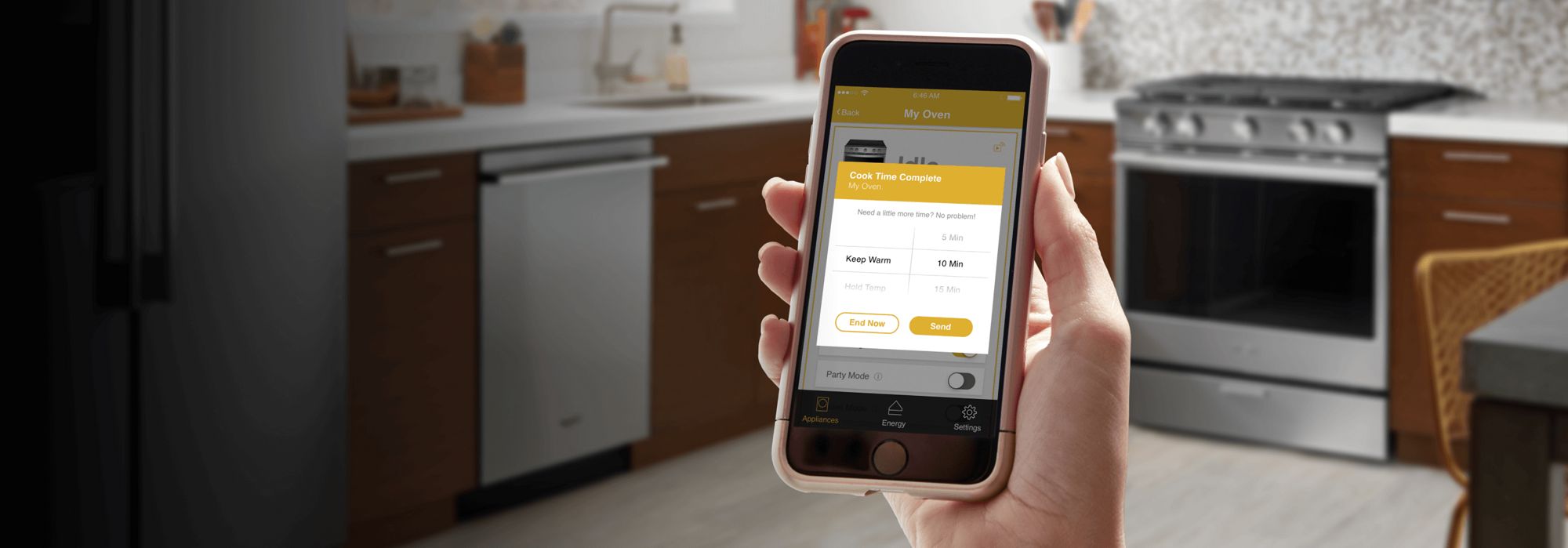 Get the best range for even cooking from Whirlpool.