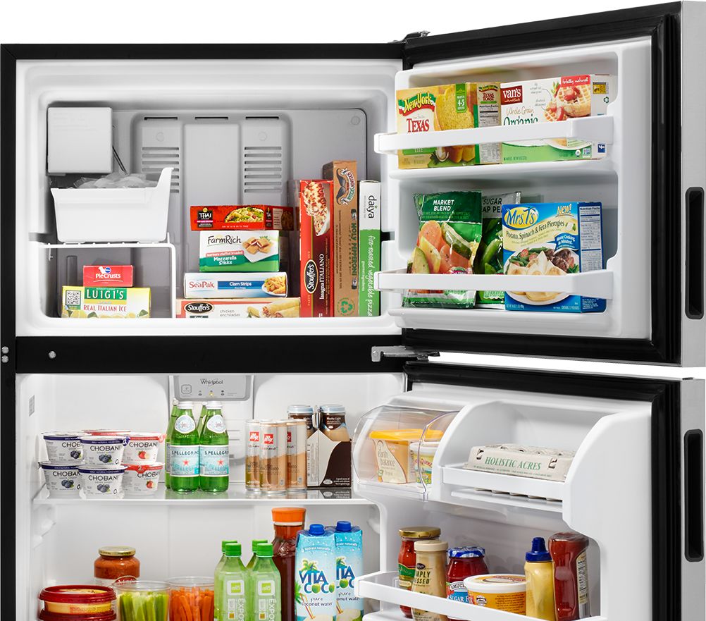 Whirlpool gold fridge freezer shop