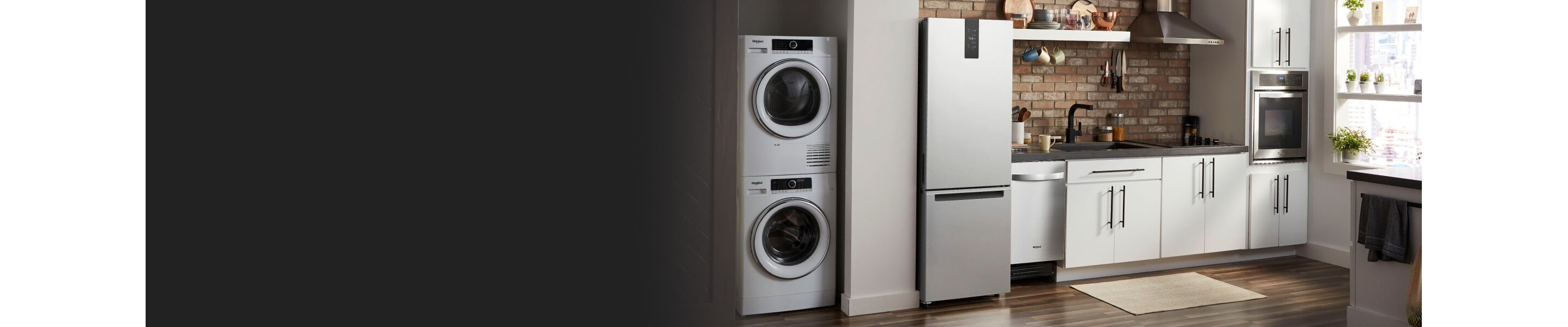 Whirlpool® small space kitchen appliances.