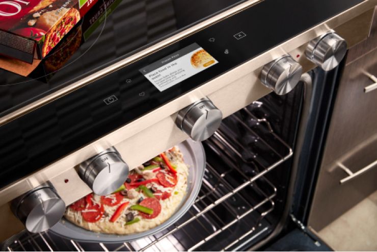 Smart ovens from Whirlpool offer Frozen Bake™ technology so you can skip preheating.