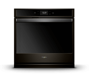 Wall Ovens Whirlpool Smart Single Wall Oven In Fingerprint Resistant Black Stainless Steel