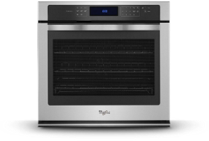 Single wall ovens from Whirlpool.