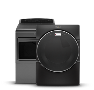 Whirlpool® laundry appliances offer great features for every family.