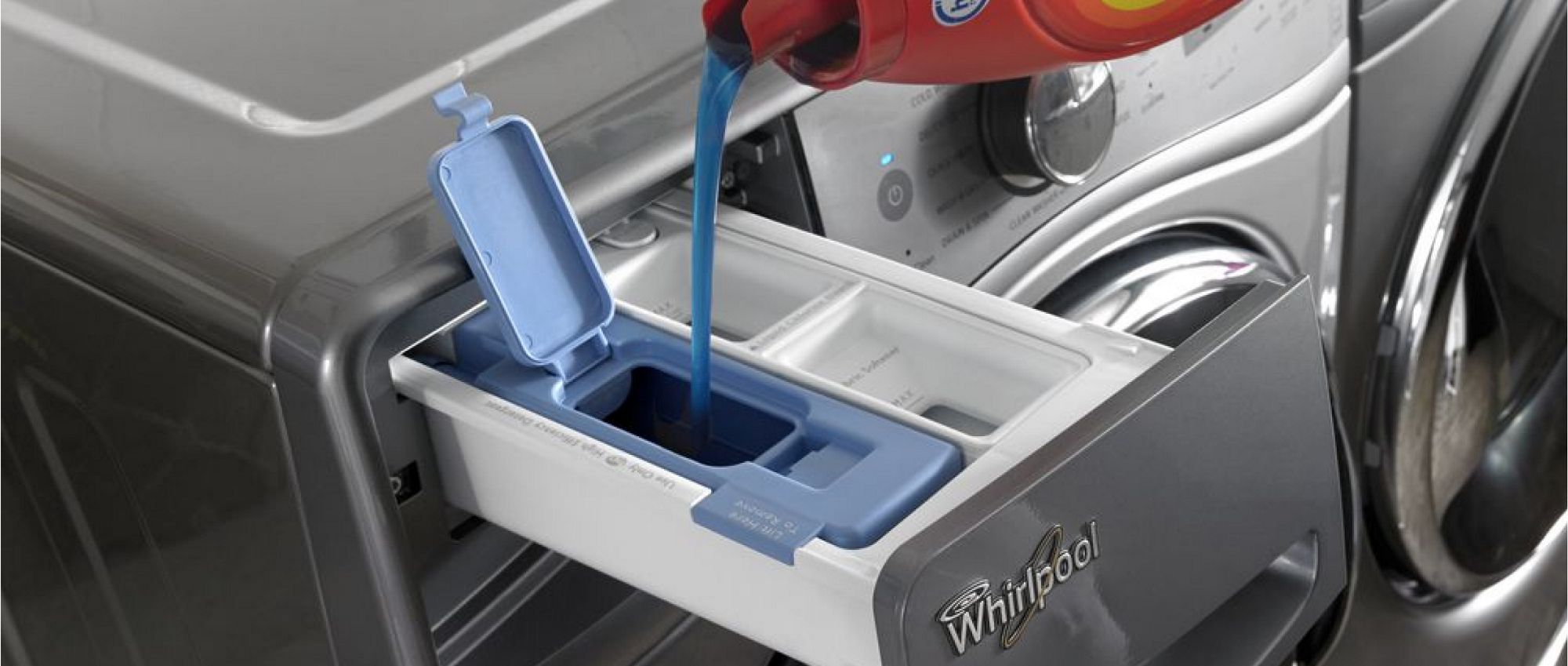Load up your washer with detergent for up to 12 loads at once.