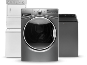 Stackable washers and dryers from Whirlpool.