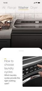 A laundry guide on "How to choose laundry cycles"