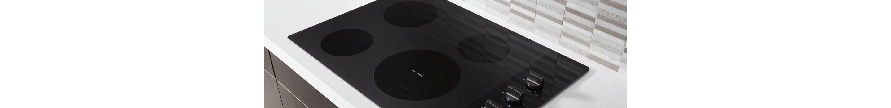 A Whirlpool® Electric Cooktop
