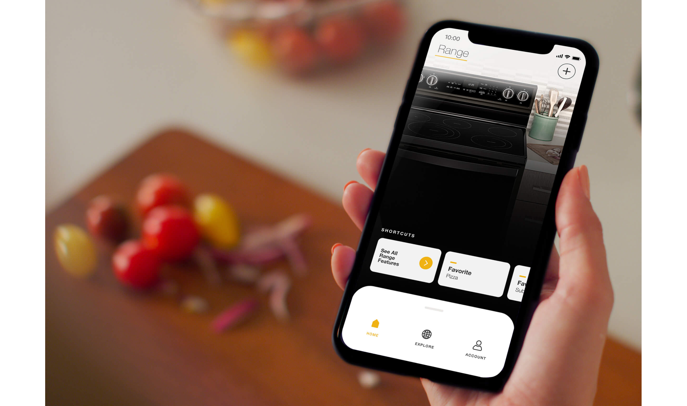 Appliances on My Home screen in the Whirlpool® app