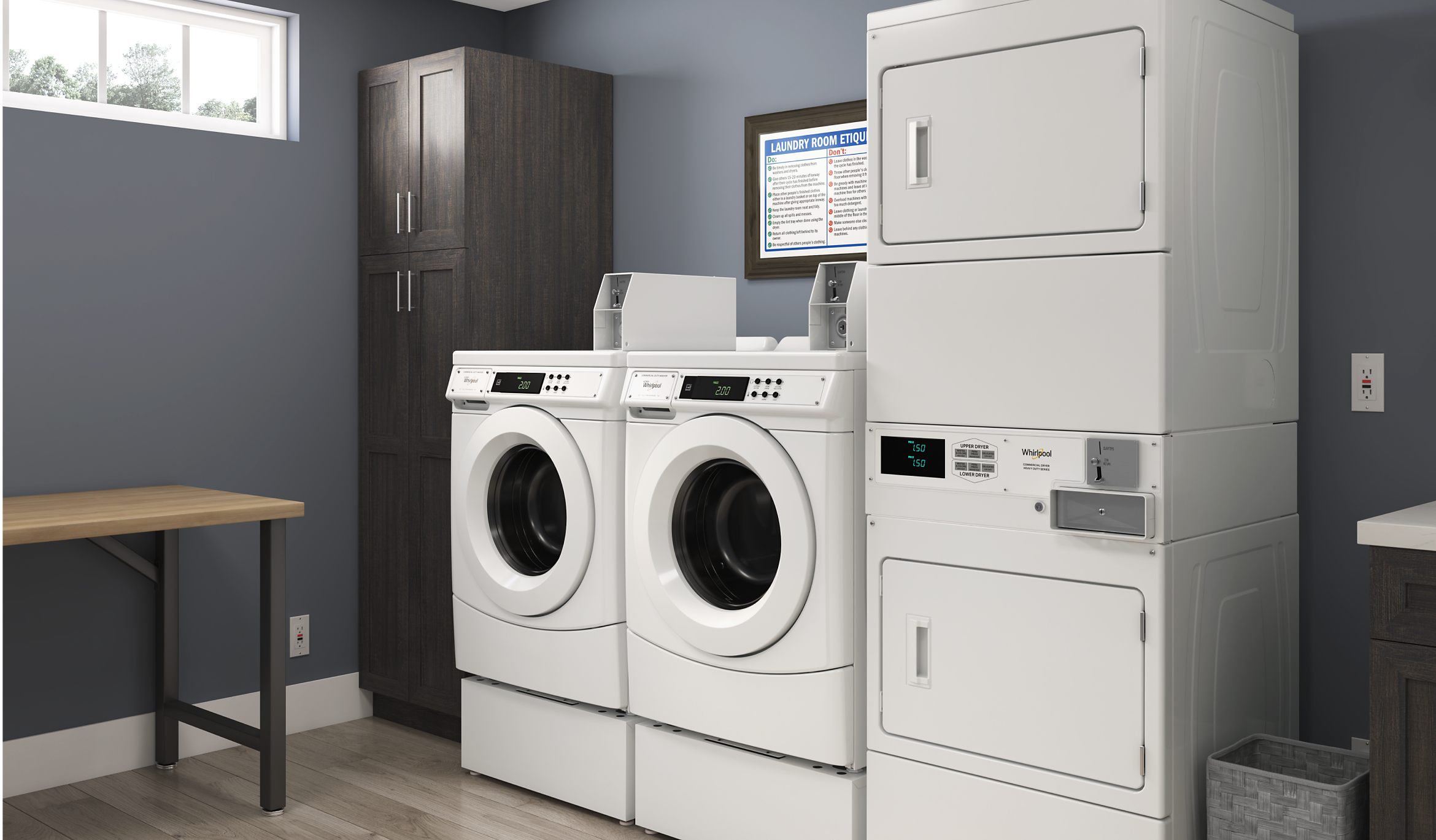 Whirlpool commercial duty top washer