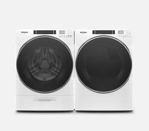 A Whirlpool® Gas and Electric Range