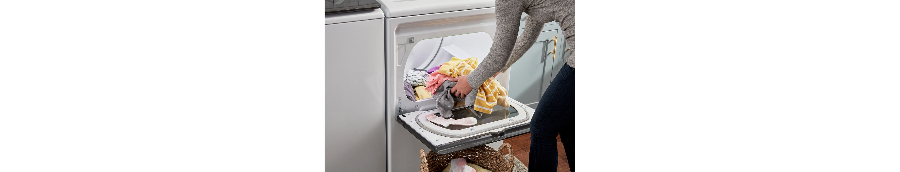 Kitchen with Whirlpool® appliances.