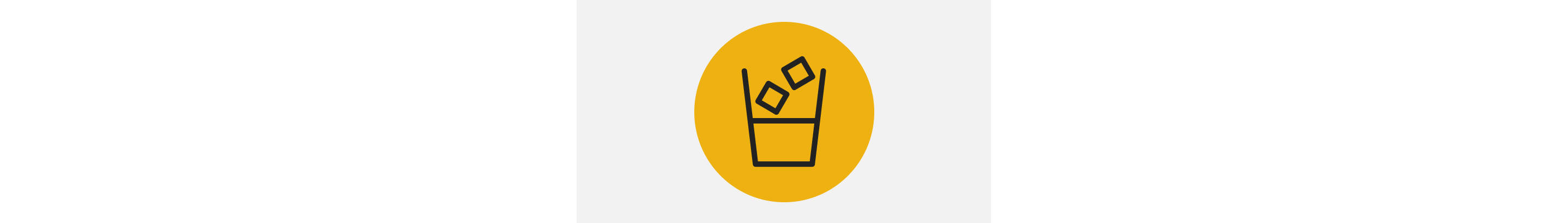 Icon of a glass half filled with water and two ice cubes