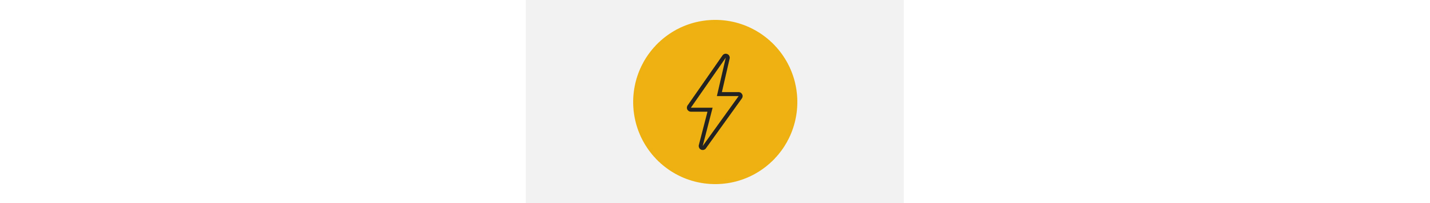 Lighting bolt icon