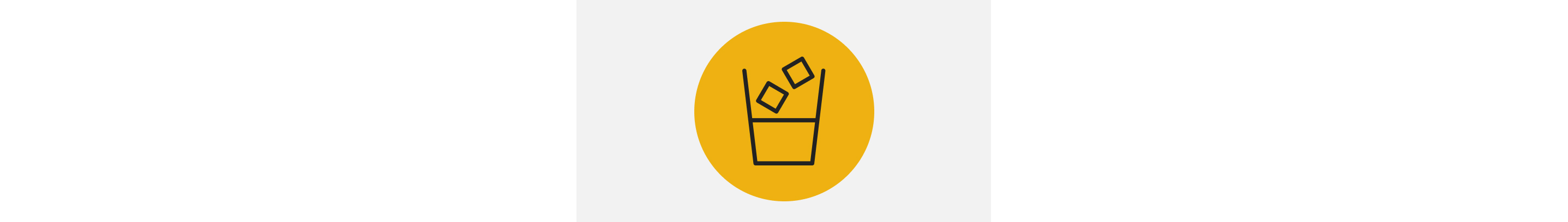 Icon of a glass half filled with water and two ice cubes